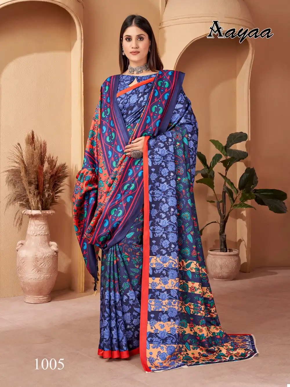 Aayaa Pashmina Vol 1 Pashmina Wholesale Winter Saree Catalog — Wholesale Sarees, MPA wholesale from Surat — view 10