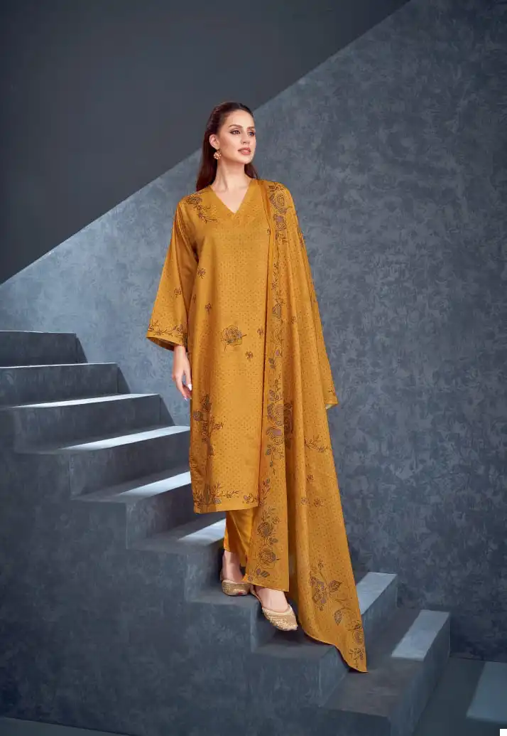 S-Nirukth Rose Pashmina Wholesale Winter Wear Suits Catalog — Wholesale, MPA wholesale from Surat - Gallery Image 7