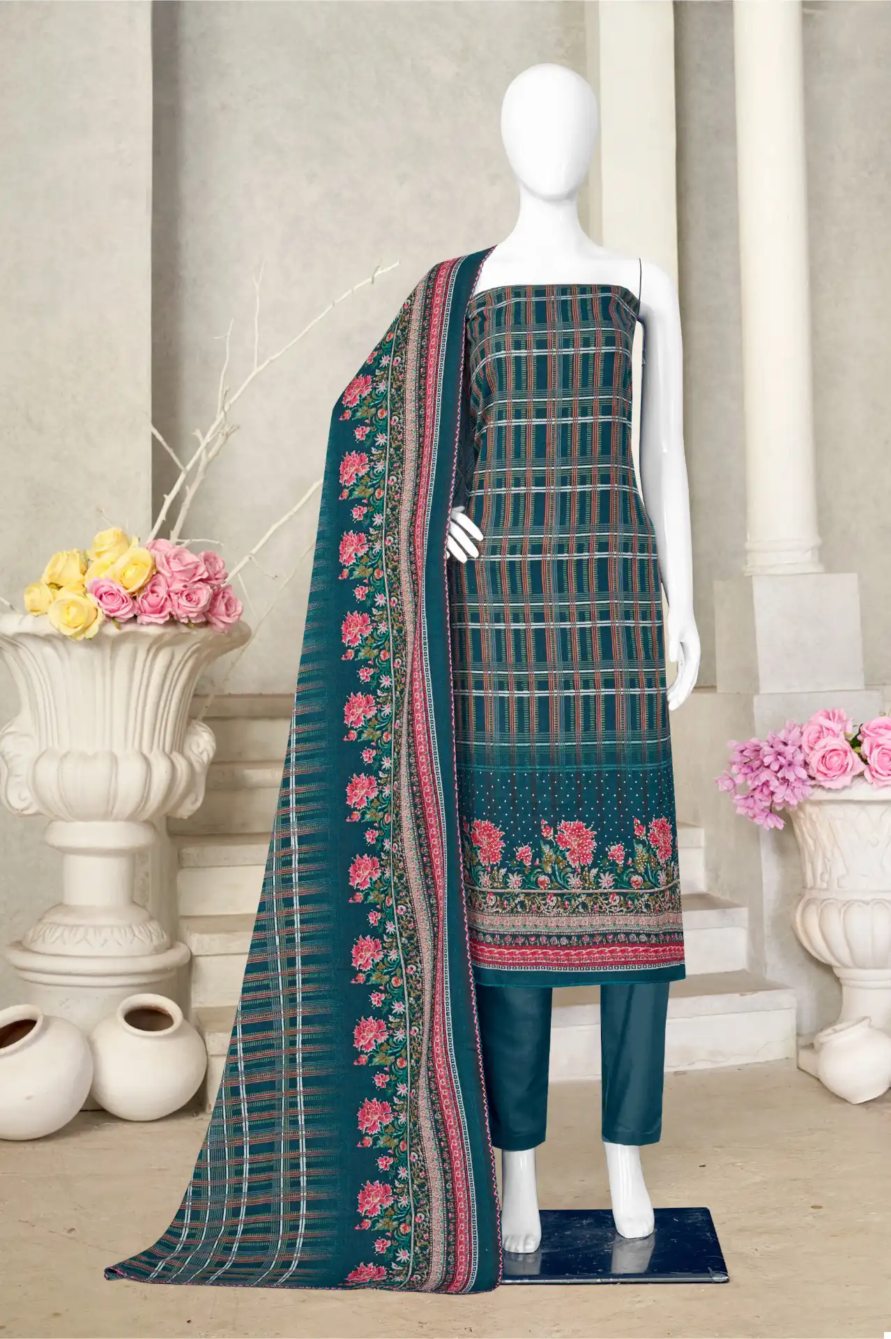 Bipson Royal Alpine-2401 Pure Alpine Wholesale Salwar Suit Catalog — Wholesale Salwar Suits, MPA wholesale from Surat - Gallery Image 3