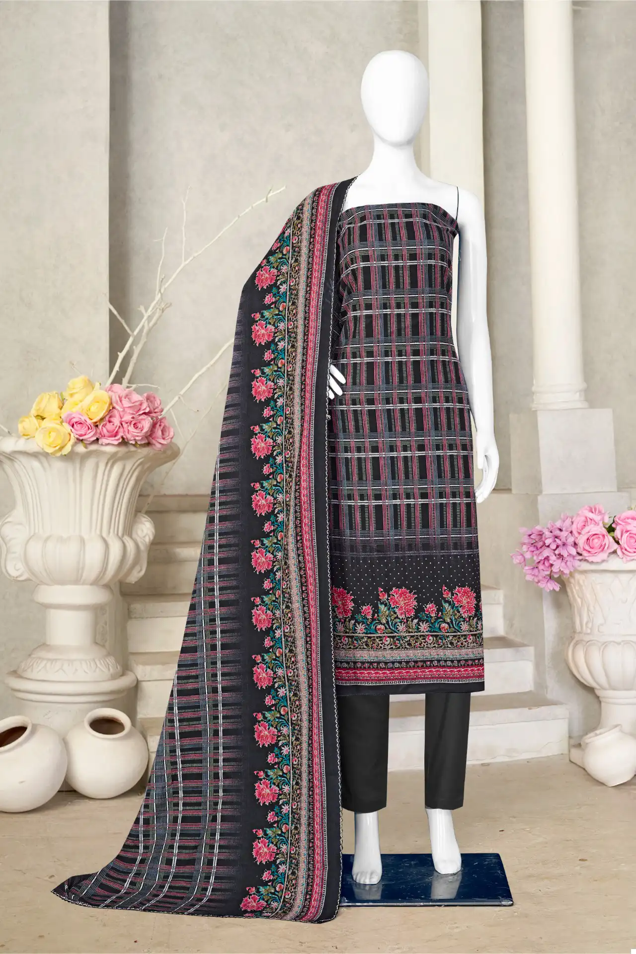 Bipson Royal Alpine-2401 Pure Alpine Wholesale Salwar Suit Catalog — Wholesale Salwar Suits, MPA wholesale from Surat - Gallery Image 4