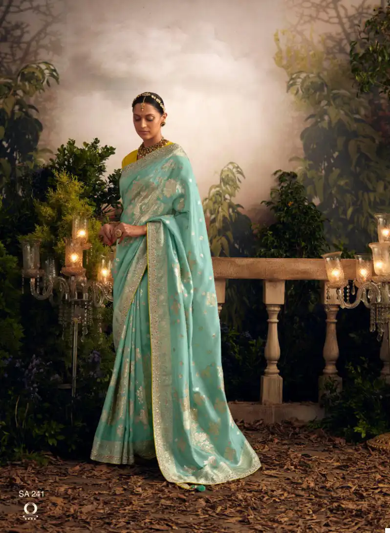 Kimora Radharani Pure Viscose Dola Silk Wholesale Saree Catalog — Wholesale Sarees, MPA wholesale from Surat — view 8