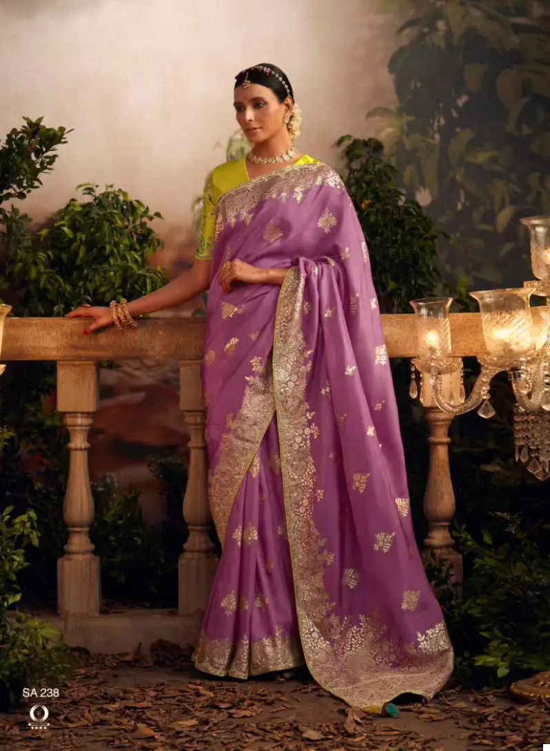 Kimora Radharani Pure Viscose Dola Silk Wholesale Saree Catalog — Wholesale Sarees, MPA wholesale from Surat — view 5