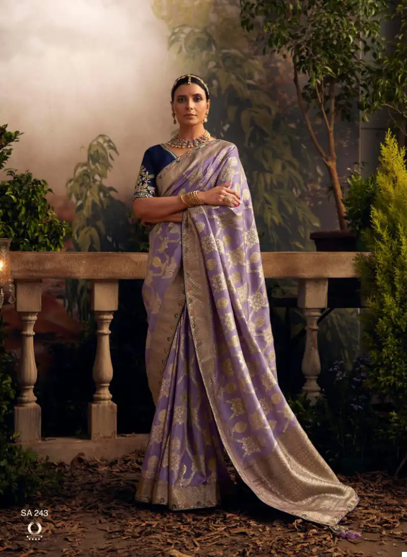 Kimora Radharani Pure Viscose Dola Silk Wholesale Saree Catalog — Wholesale Sarees, MPA wholesale from Surat — view 10