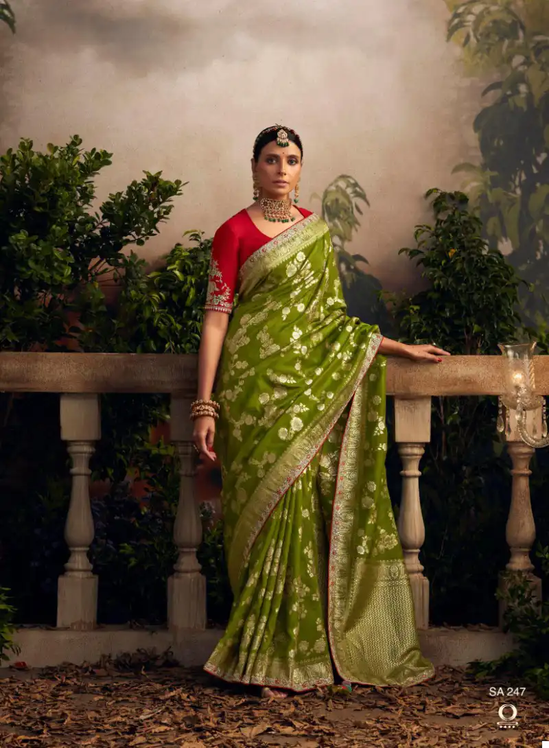 Kimora Radharani Pure Viscose Dola Silk Wholesale Saree Catalog — Wholesale Sarees, MPA wholesale from Surat — view 2