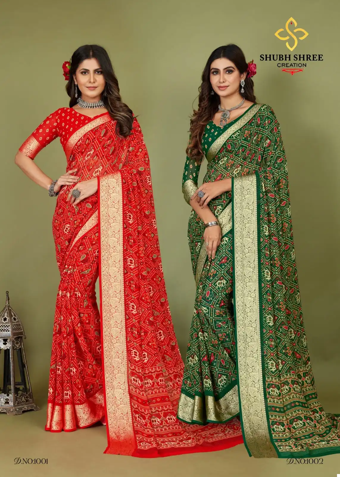 Shubh Shree Rang Patola Vetles Wholesale Sarees Catalog — Wholesale Sarees, MPA wholesale from Surat - Gallery Image 6