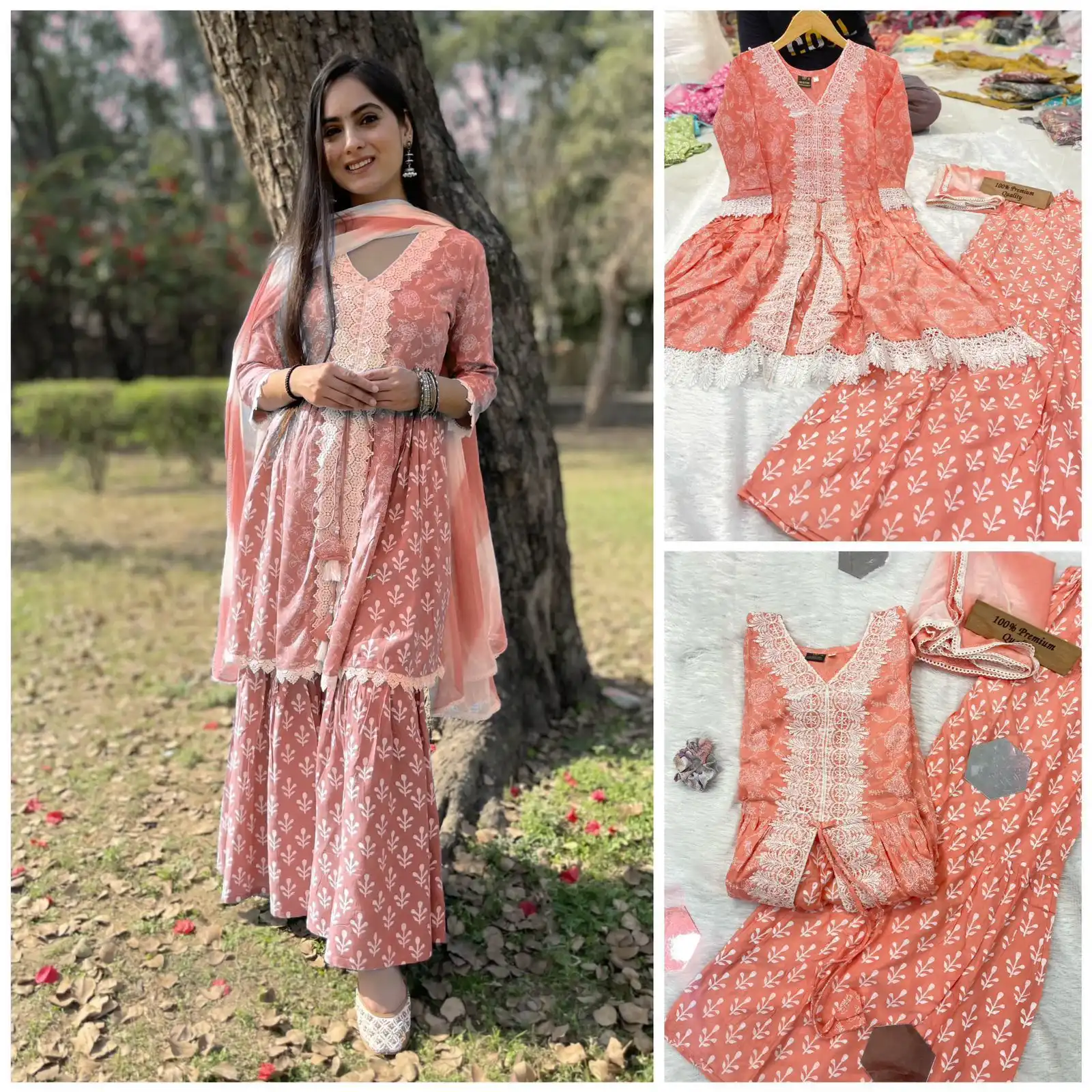 VE Reliance Pure Printed Rayon Cotton Wholesale Readymade Suit Catalog — Wholesale Salwar Suits, MPA wholesale from Surat - Gallery Image 2