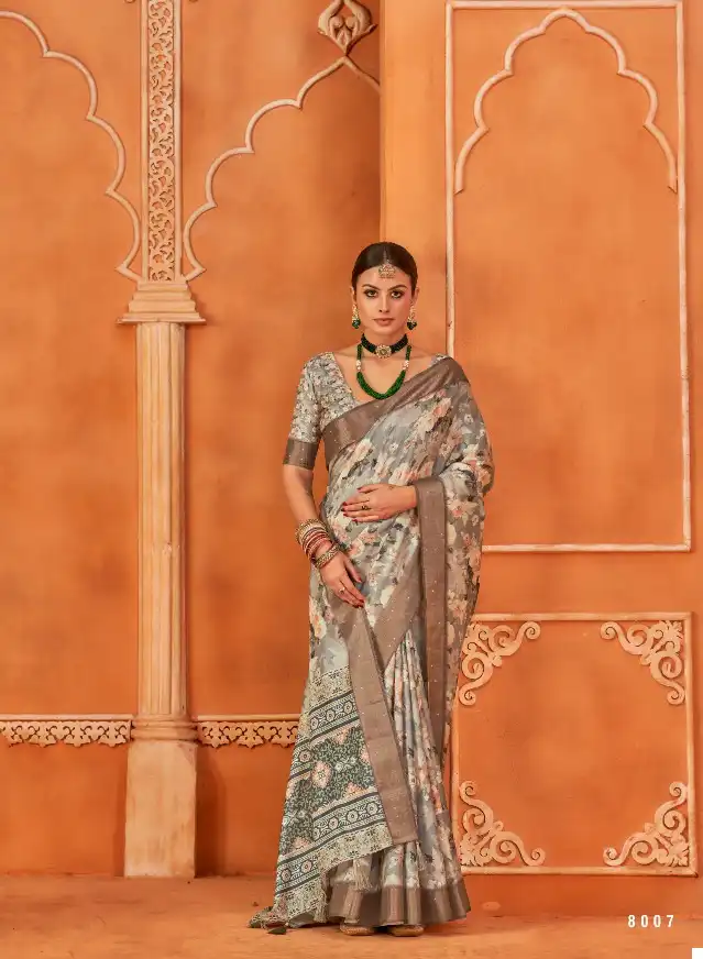 Pankh Sakhi Gotha Silk Wholesale Saree Catalog — Wholesale Sarees, MPA wholesale from Surat - Gallery Image 6
