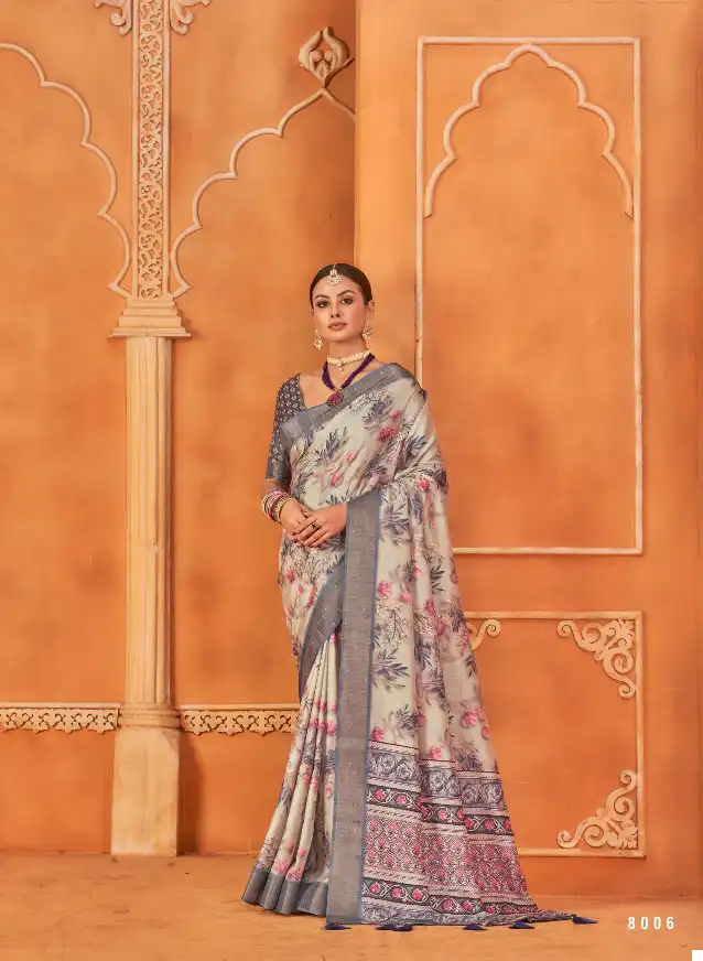 Pankh Sakhi Gotha Silk Wholesale Saree Catalog — Wholesale Sarees, MPA wholesale from Surat - Gallery Image 8