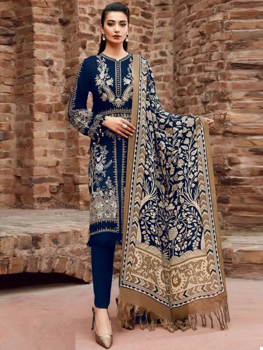 Sana Maryam SM-140 Cotton Wholesale Pakistani Suit Catalog — Wholesale Salwar Suits, MPA wholesale from Surat — view 1