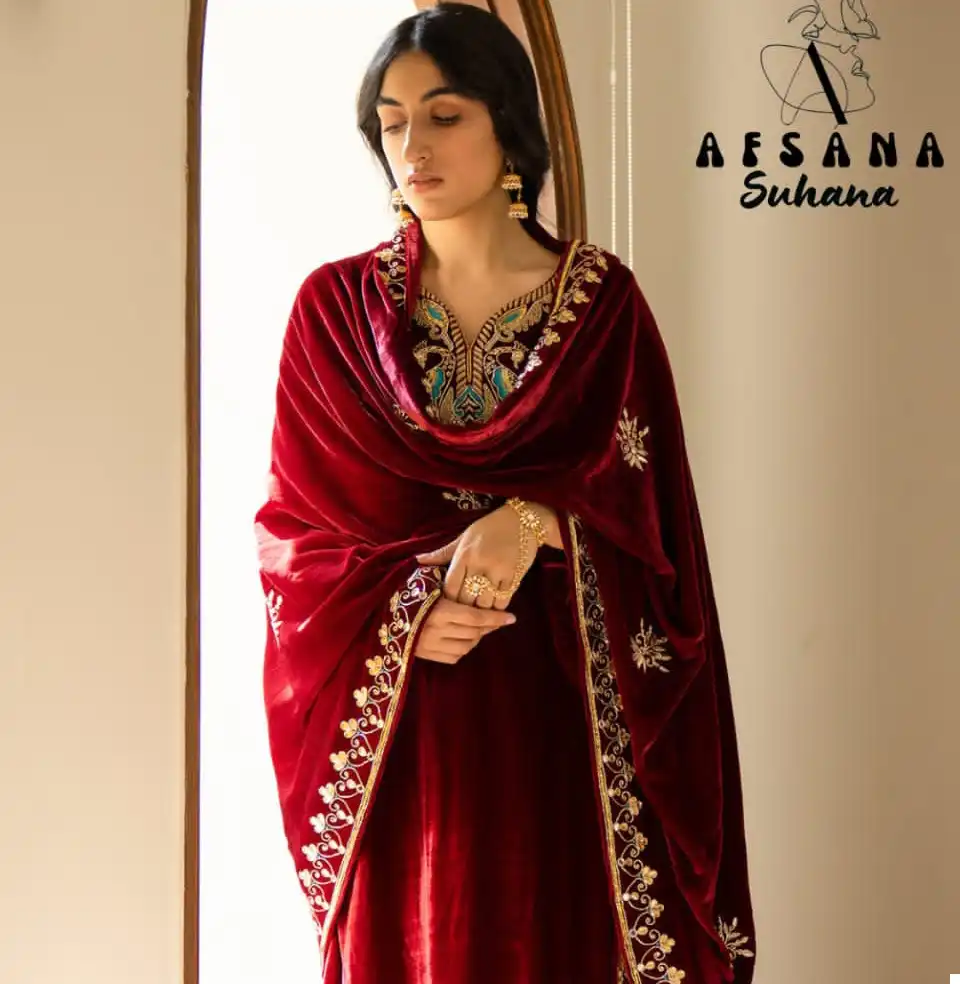 Afsana Suhana Velvet  Wholesale Winter Salwar Suit Catalog