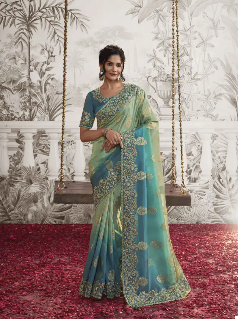 Sulakshmi Noor Silk Wholesale Wedding Saree Catalog - Image 11