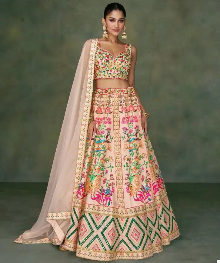 Sayuri Odhani Tafeta Silk / Pure Silk Wholesale Readymade Designer Suits