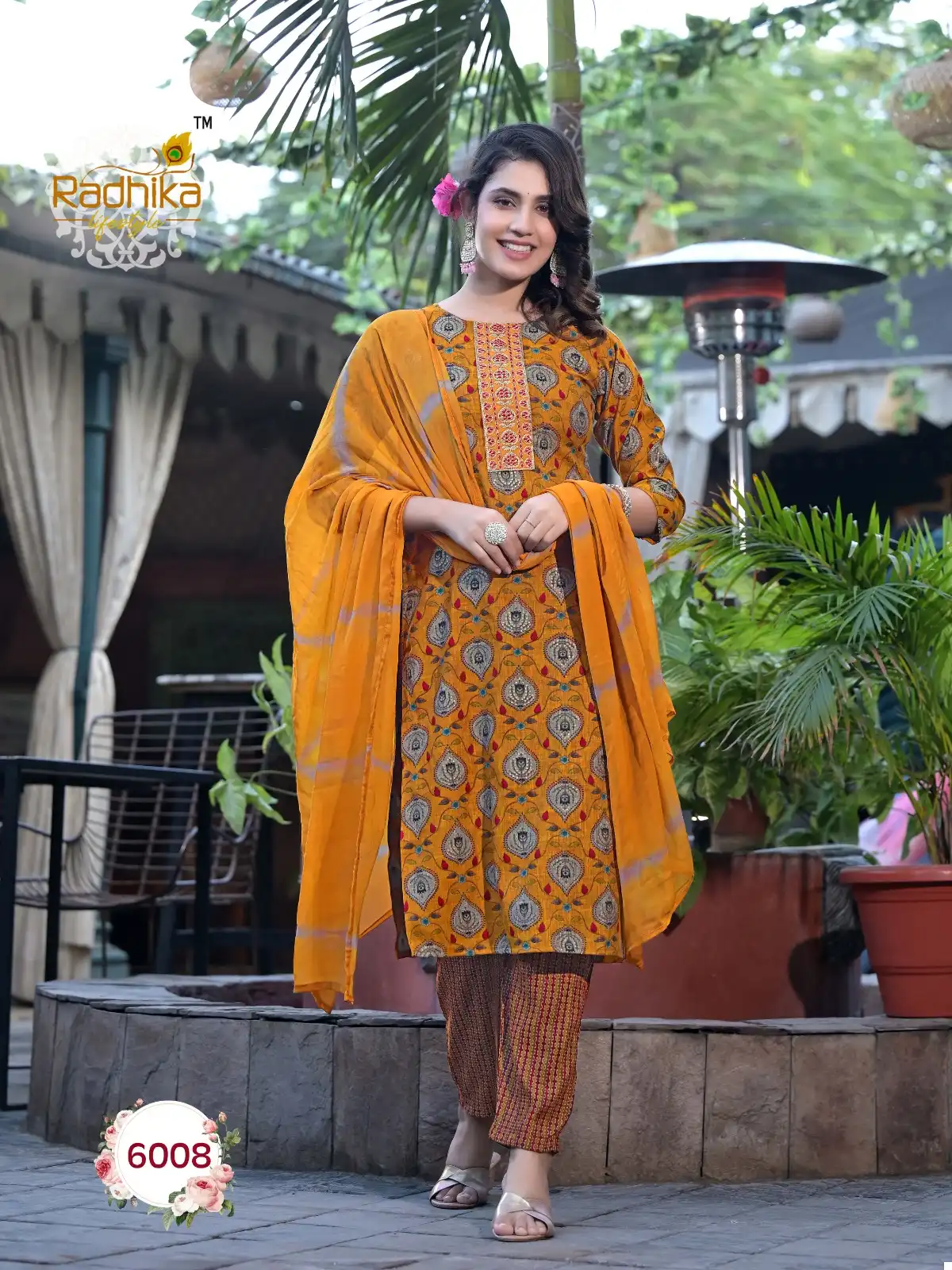 Radhika Lifestyle Seerat Vol 6 Rayon Capsule Foil Print Wholesale Readymade Salwar Suit Catalog — Wholesale Salwar Suits, MPA wholesale from Surat — view 8