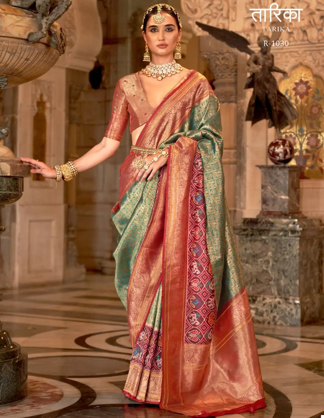 Rewaa Tarika J.P.W.Silk Banarasi Broket Wholesale Sarees Catalog