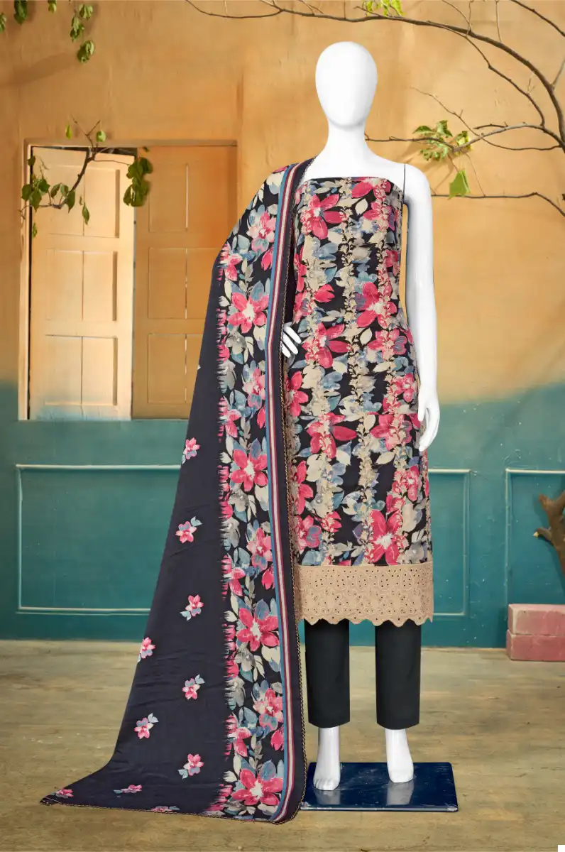 Bipson Thar-2406 Pure Pashmina Wholesale Winter Wear Suits Catalog — Wholesale Salwar Suits, MPA wholesale from Surat - Gallery Image 2