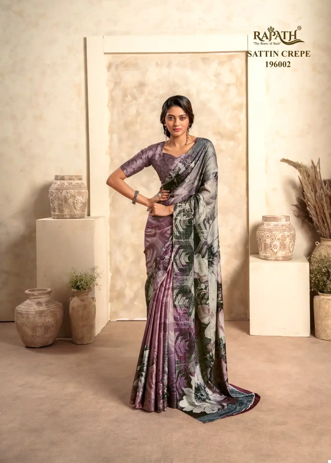 Rajyog The Winter Lover Soft Sattin Silk Wholesale Fancy Sarees Catalog — Wholesale Sarees, MPA wholesale from Surat - Gallery Image 2