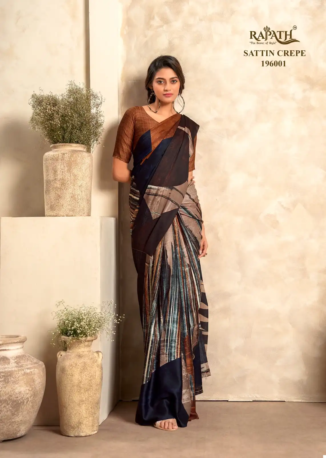 Rajyog The Winter Lover Soft Sattin Silk Wholesale Fancy Sarees Catalog — Wholesale Sarees, MPA wholesale from Surat - Gallery Image 3