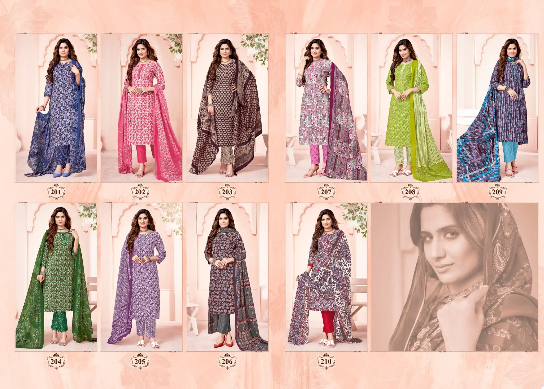 Jash Trendy Girl Vol 2 Pure Cotton Wholesale Readymade Salwar Suit Catalog — Wholesale Salwar Suits, MPA wholesale from Surat — view 11