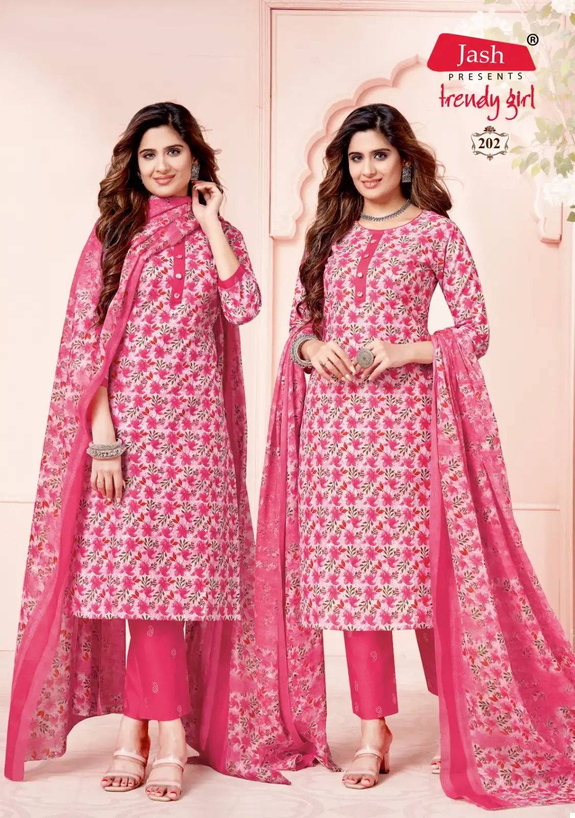 Jash Trendy Girl Vol 2 Pure Cotton Wholesale Readymade Salwar Suit Catalog — Wholesale Salwar Suits, MPA wholesale from Surat - Gallery Image 5