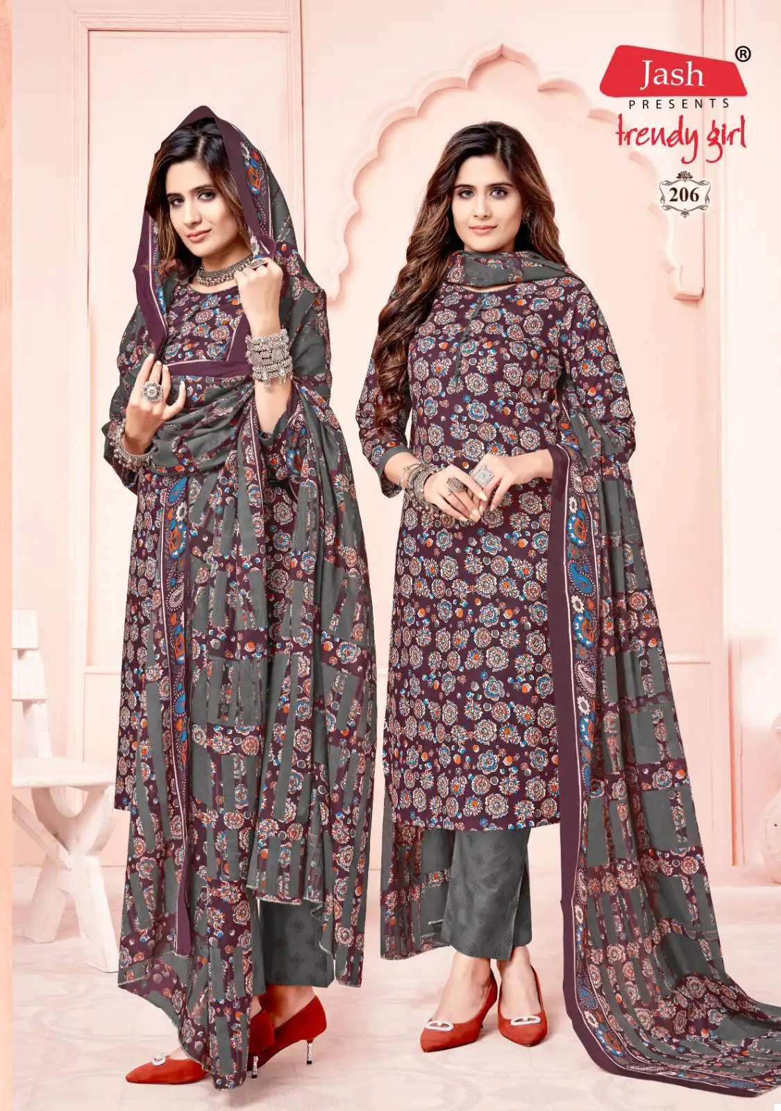 Jash Trendy Girl Vol 2 Pure Cotton Wholesale Readymade Salwar Suit Catalog — Wholesale Salwar Suits, MPA wholesale from Surat - Gallery Image 6