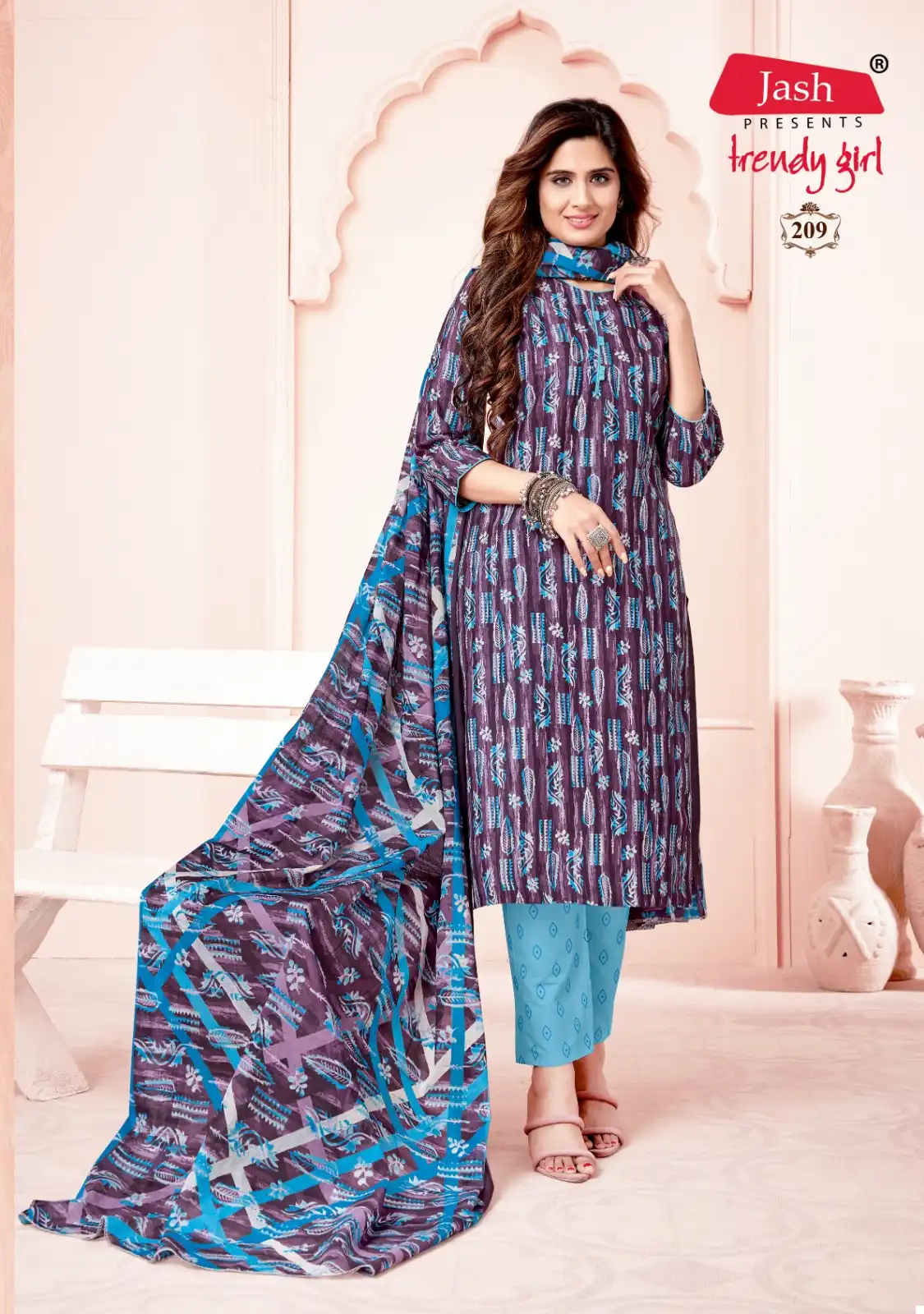 Jash Trendy Girl Vol 2 Pure Cotton Wholesale Readymade Salwar Suit Catalog — Wholesale Salwar Suits, MPA wholesale from Surat - Gallery Image 7