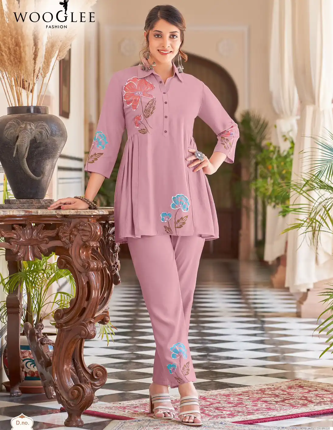 Wooglee Tulip Heavy Rayon Wholesale Kurti Catalog — Wholesale Kurtis, MPA wholesale from Surat — view 1