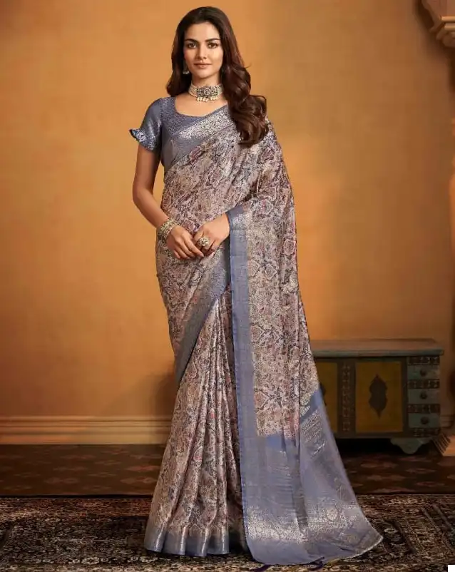 Anmol Tulip Vol-07 Soft Digital Print Wholesale Saree Catalog — Wholesale Sarees, MPA wholesale from Surat — view 1