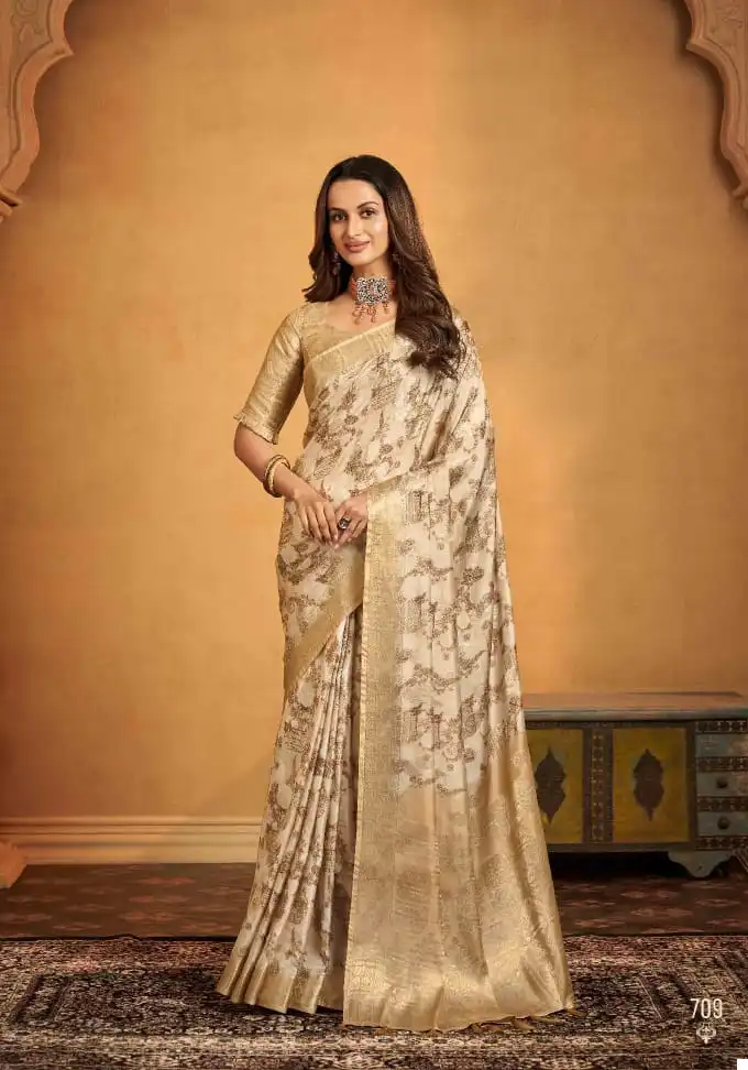 Anmol Tulip Vol-07 Soft Digital Print Wholesale Saree Catalog — Wholesale Sarees, MPA wholesale from Surat - Gallery Image 6