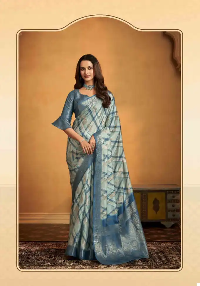 Anmol Tulip Vol-07 Soft Digital Print Wholesale Saree Catalog — Wholesale Sarees, MPA wholesale from Surat - Gallery Image 5
