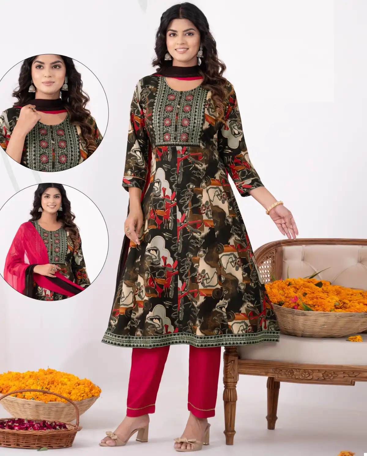 Kaya Utsav Rayon Print Wholesale Readymade Salwar Suit Catalog