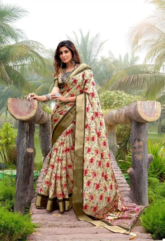 Mahamani Vaani Heavy Tusser Ghincha Silk Wholesale Saree Catalog — Wholesale Sarees, MPA wholesale from Surat - Gallery Image 2