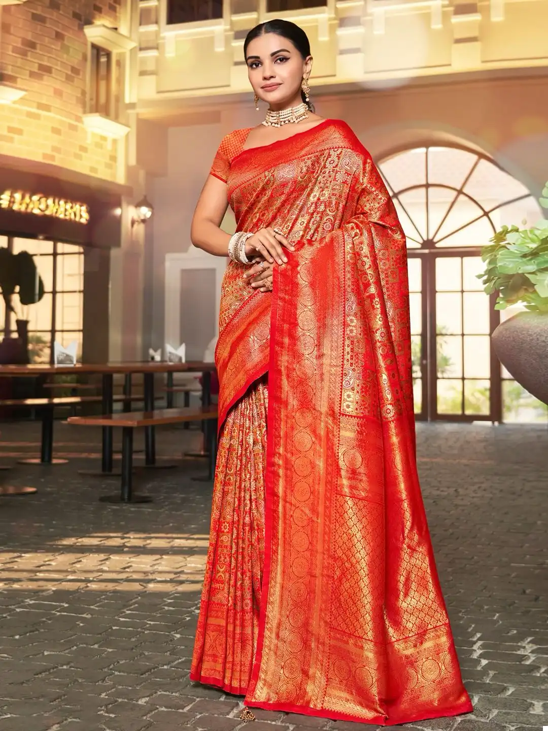 Bunawat Vaibhavi Silk Vol-05 Kanjivaram Silk Wholesale Saree Catalog — Wholesale Sarees, MPA wholesale from Surat - Gallery Image 3