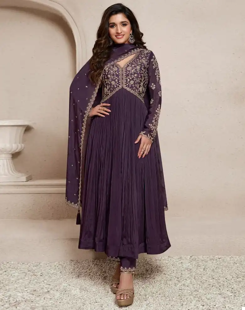 Vinay Fashion Kuleesh - Sabina Chinon Wholesale Designer Suits Catalog — Wholesale Salwar Suits, MPA wholesale from Surat — view 1