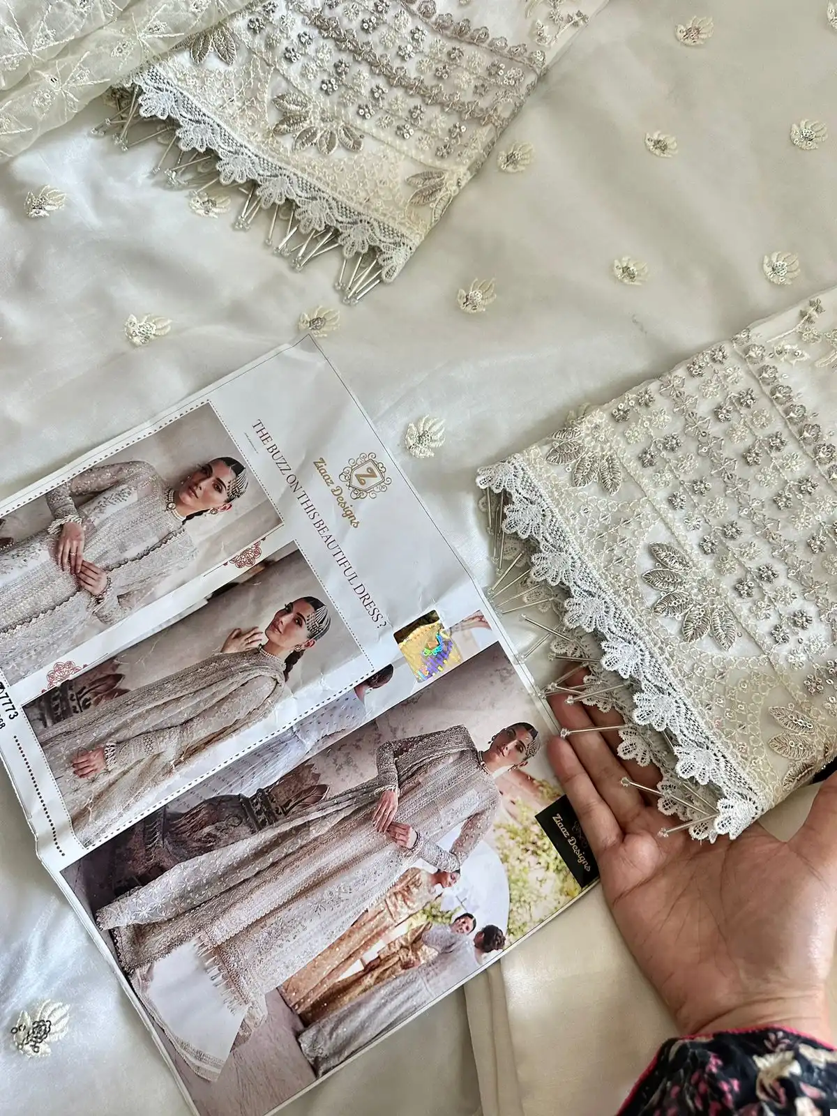 Ziaaz Codes 368 Organza Wholesale Pakistani Salwar Suit Catalog — Wholesale Salwar Suits, MPA wholesale from Surat - Gallery Image 5
