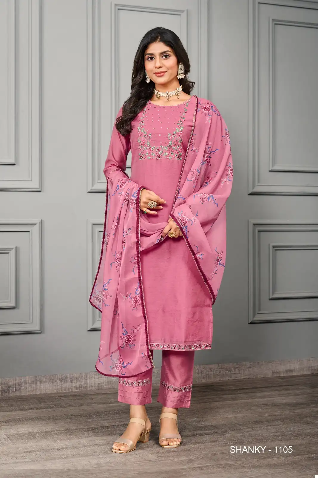 Jivora Shanky Premium Silky Cotton Wholesale Readymade Suits Catalog — Wholesale Salwar Suits, MPA wholesale from Surat — view 6