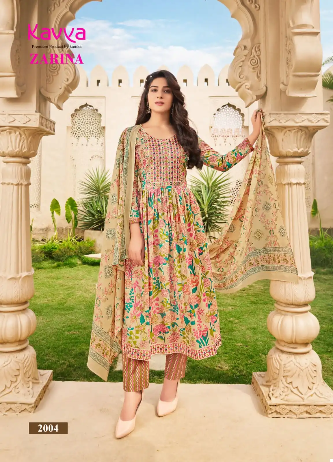 Kavya Zarina Vol 2 Pure Mal Cotton Wholesale Readymade Suits Catalog — Wholesale Salwar Suits, MPA wholesale from Surat - Gallery Image 8