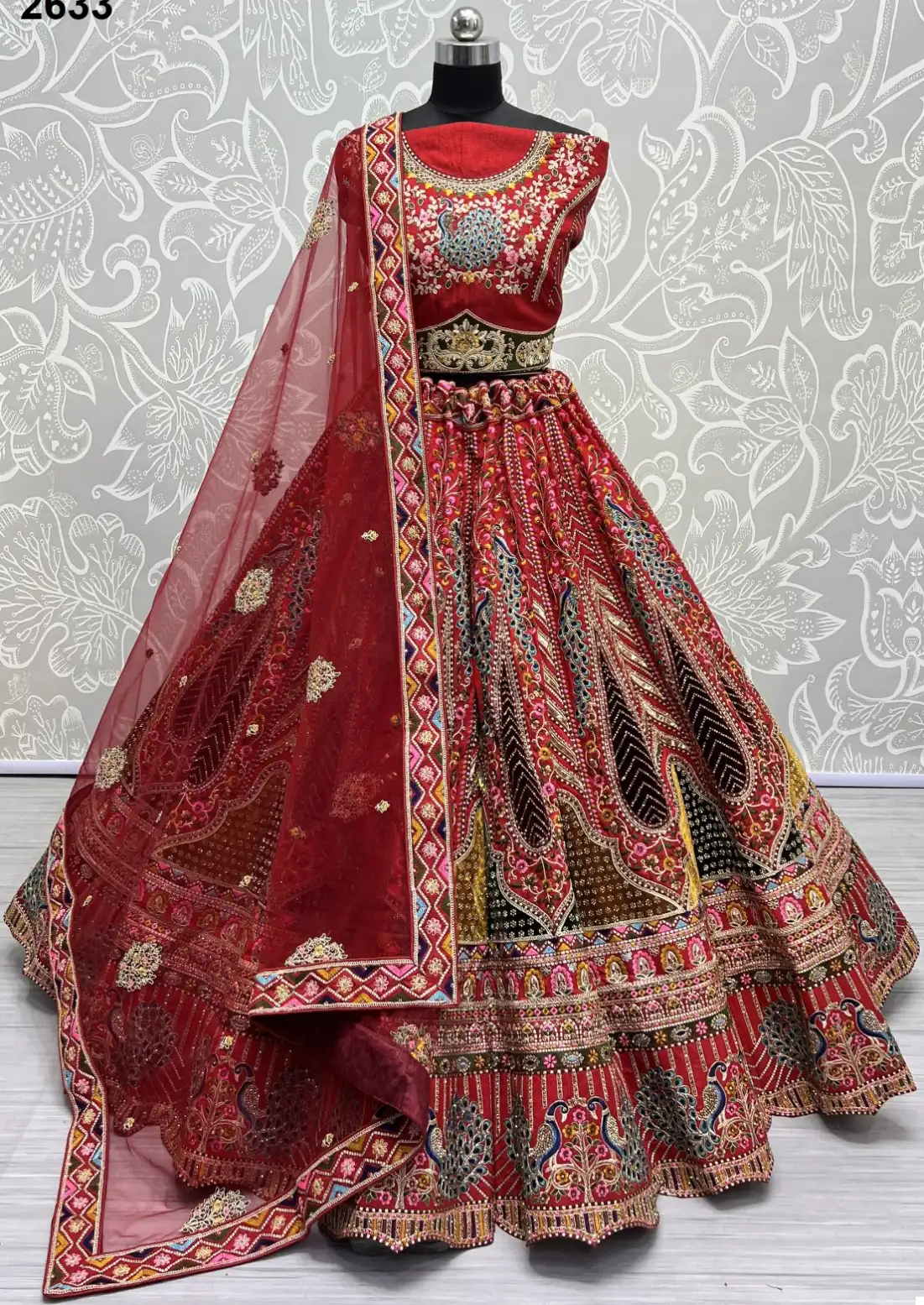 Anjani Art 2633 Dolla Silk Wholesale Designer Lehenga Choli