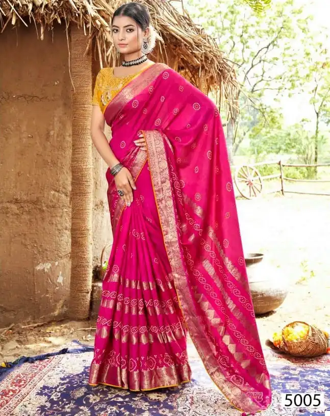 5D Designer Lavanya 2 Pure Silk Wholesale Sarees Catalog