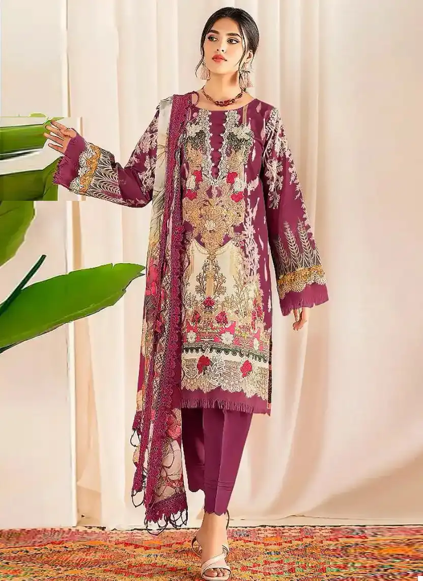 Aasha Ayezal Vol-1 Pure Cotton Wholesale Pakistani Suit Catalog