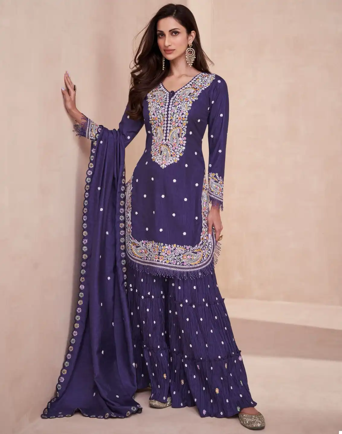 Aashirwad Basanti Dolla Silk Wholesale Designer Readymade Salwar Suit Catalog