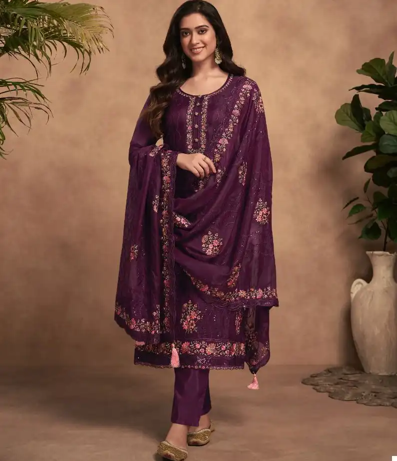 Amirah Arisha Crystal Organza Wholesale Designer Salwar Suit Catalog