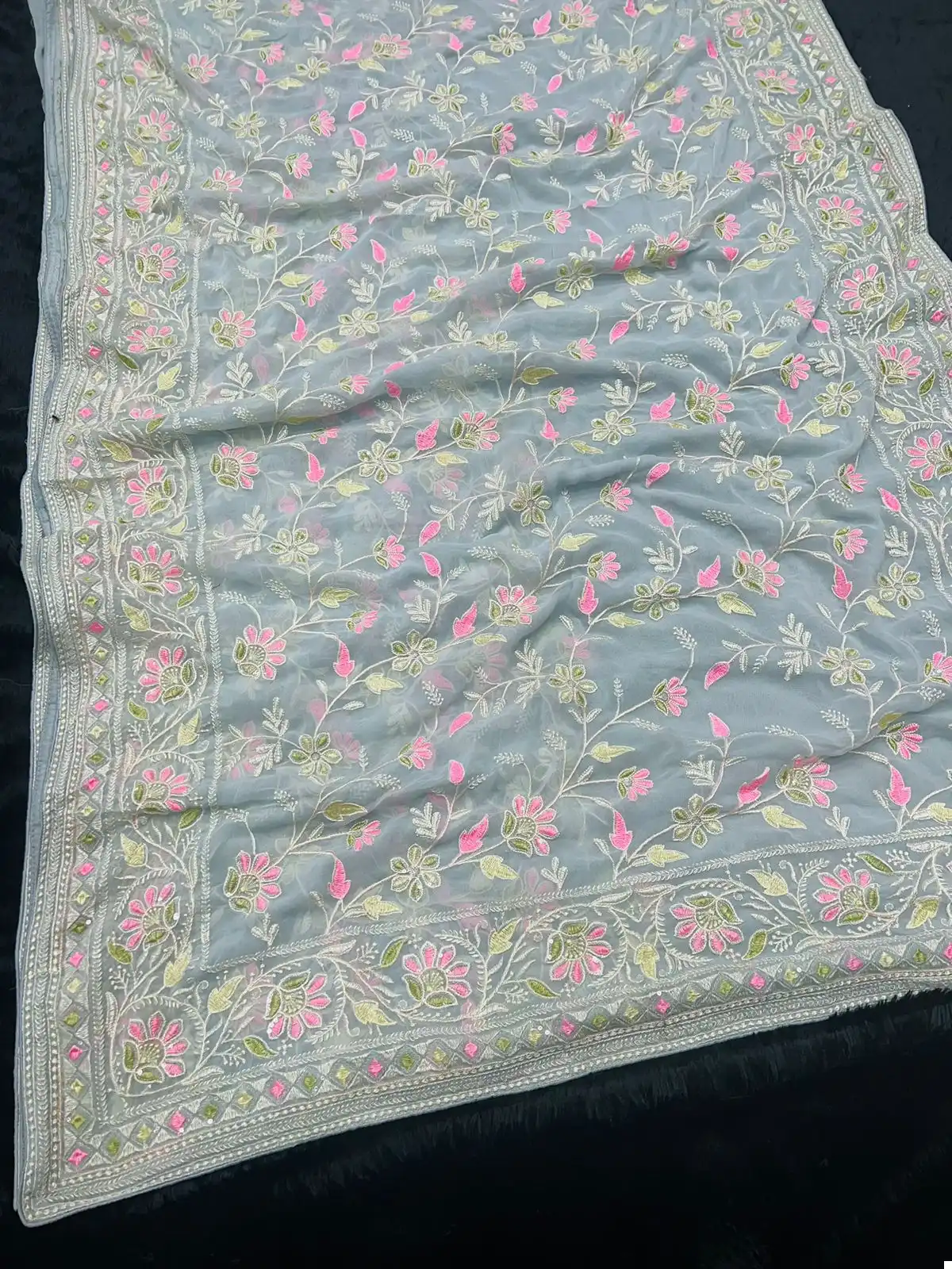 Vardan Ethnic BT-3090 Heavy Soft Georgette Wholesale Fancy Saree - Image 2