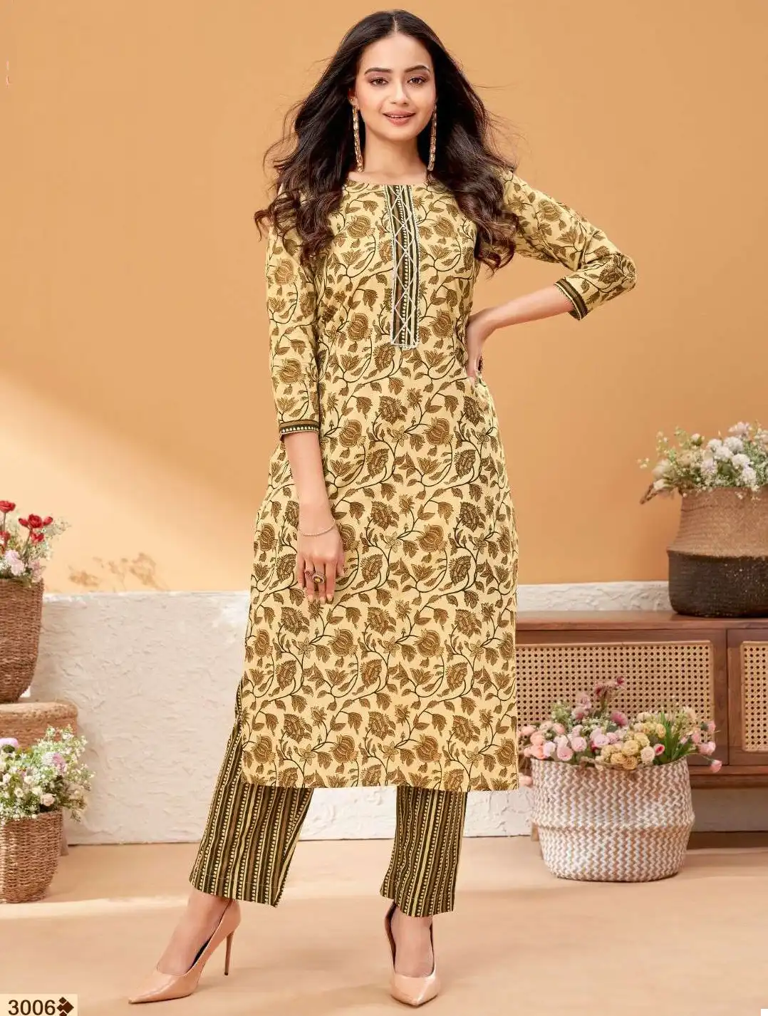 Balaji Shanaya Vol 3 Pure Cotton Wholesale Kurti With Pant Catalog