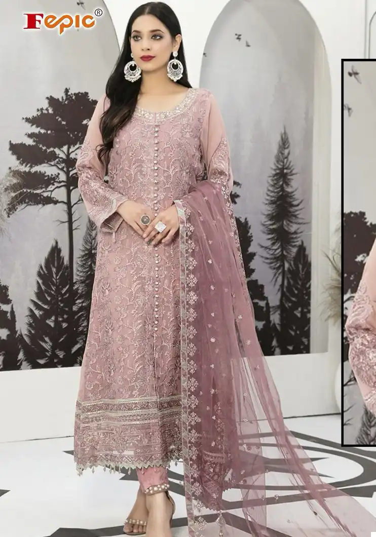 Fepic C 1642 Georgette Wholesale Pakistani Salwar Suit