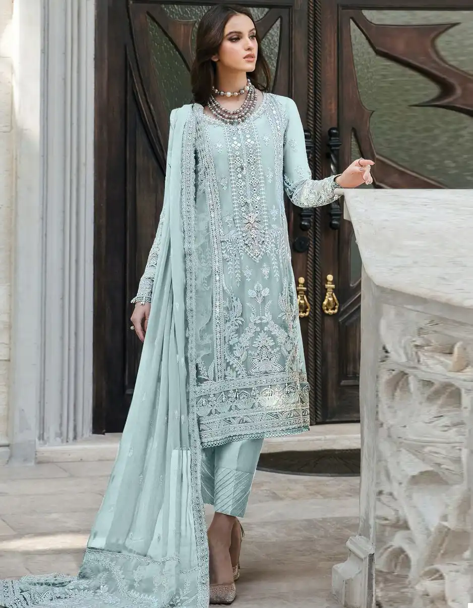Fepic D 5424 Georgette Wholesale Pakistani Salwar Suit Catalog