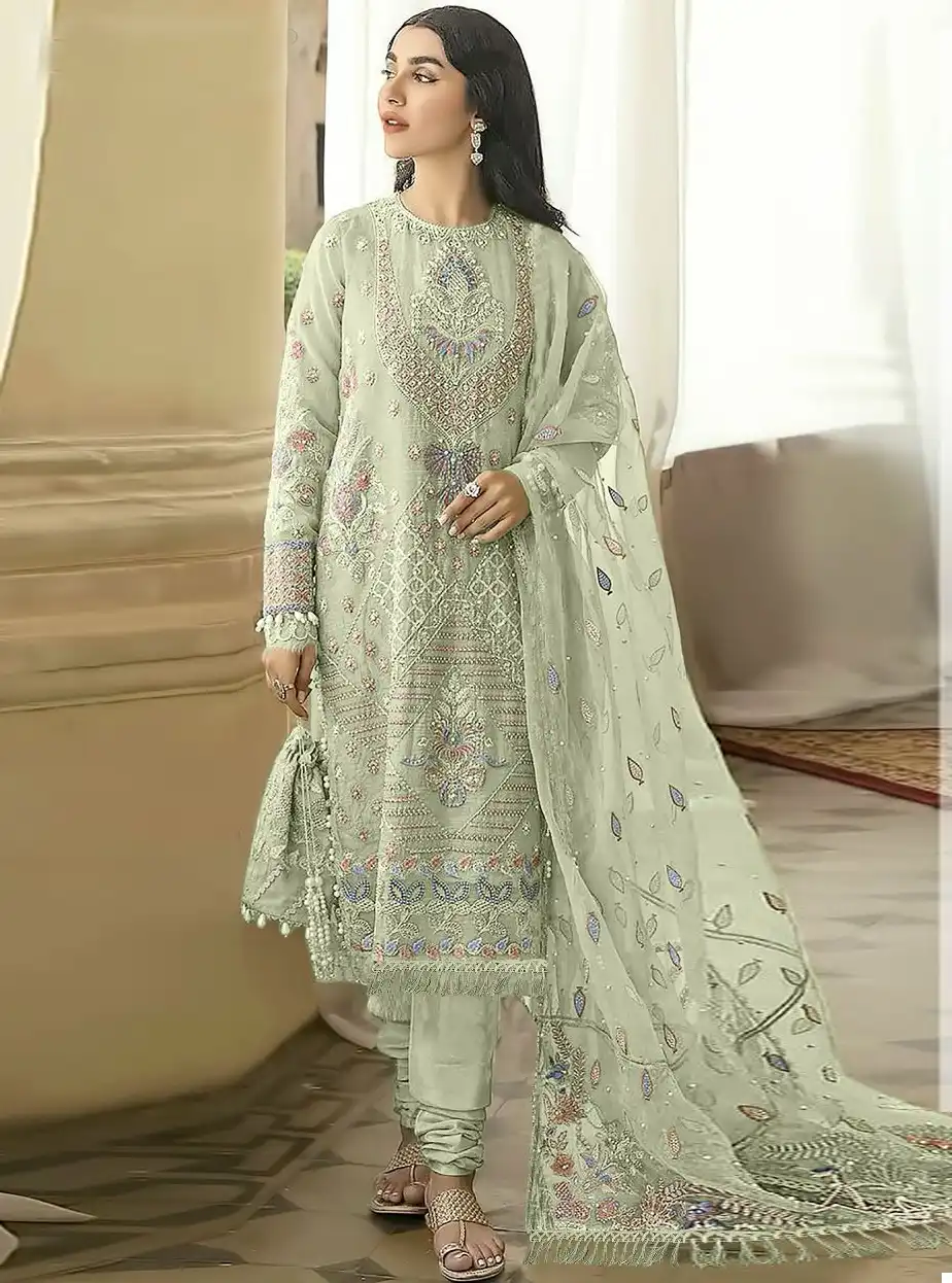 Fepic D-5428 Georgette Wholesale Pakistani Suit Catalog