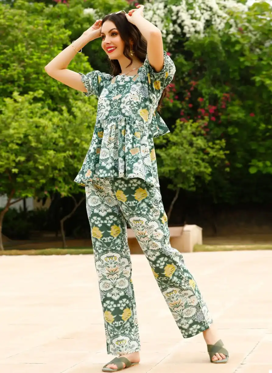 VE Rudra Cotton Blend Wholesale Co-Ord Set