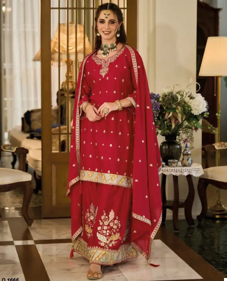 Eba Lifestyle Ishqia Heavy Chinon Wholesale Designer Readymade Salwar Suit Catalog