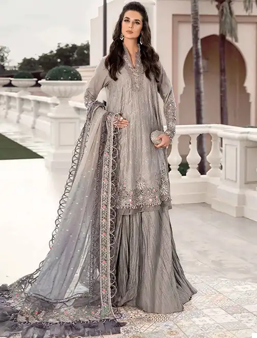 Elaf G 180 Heavy Faux Georgette Wholesale Pakistani Salwar Suit