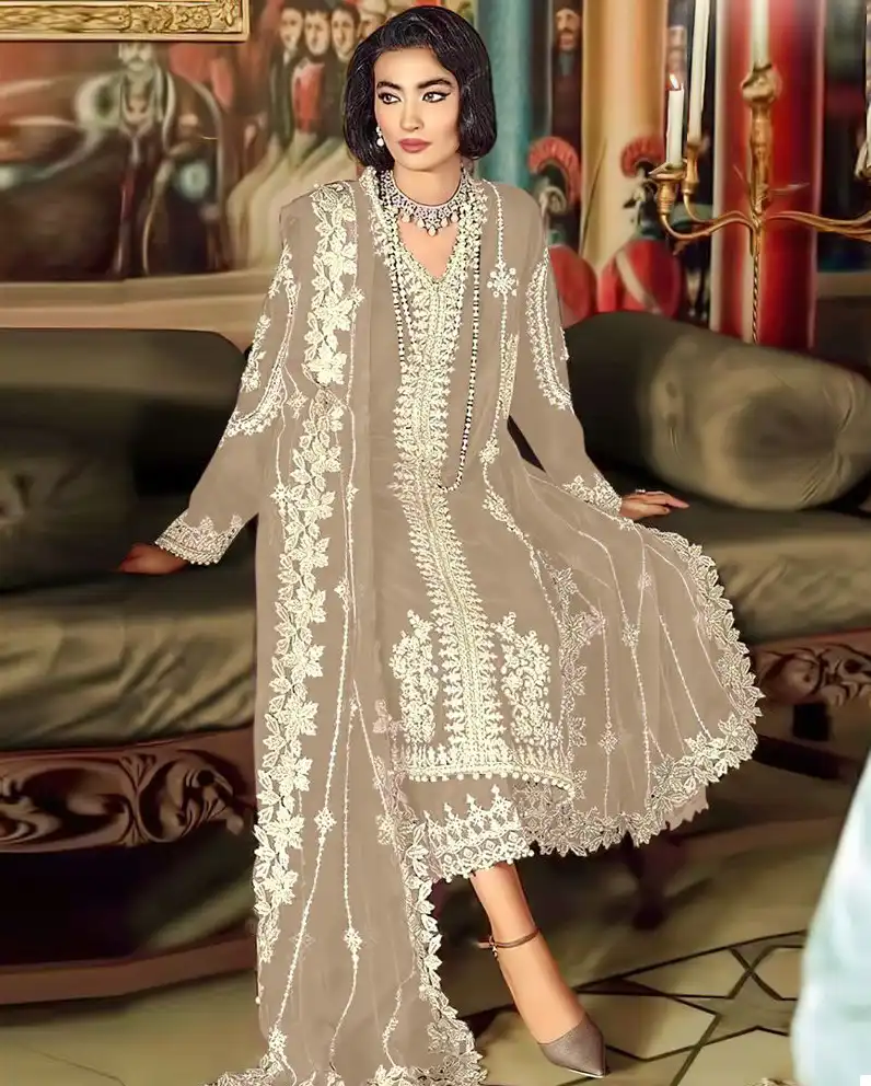 Rawayat Elan Color’S Vol 9 Faux Georgette Wholesale Pakistani Salwar Suit Catalog